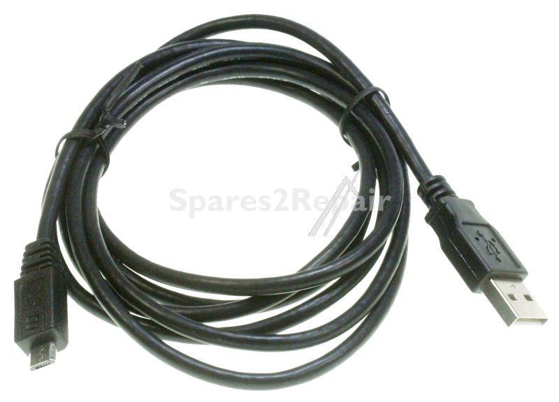 Compatible Type A Plug-micro Usb 2.0 - Usb Lead - Usb-a 2 0 Plug - Usb-b Micro Plug Black 1 8m