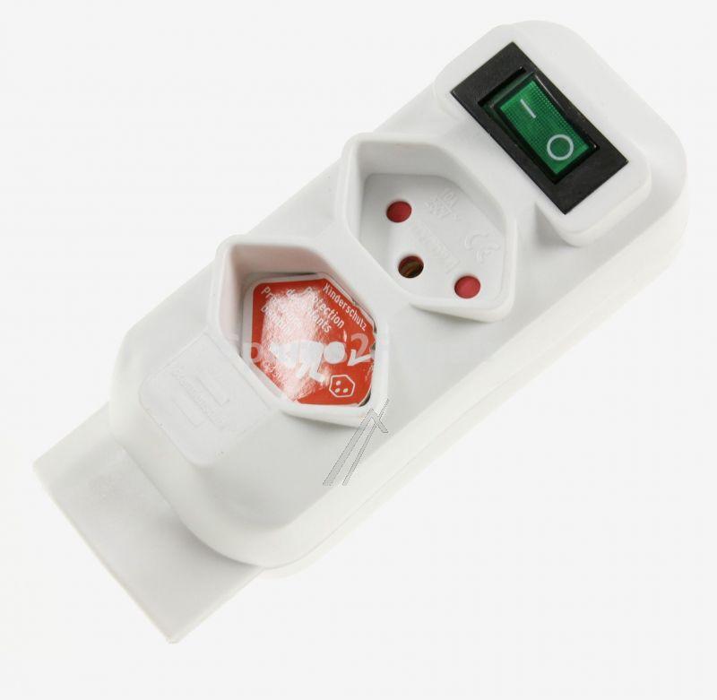 BRENNENSTUHL Three-way Plug Adaptor 3-FACH ABZWEIGSTECKER MIT SCHALTER *CH*