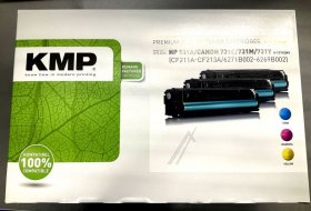 Kmp Toner Cartridge - 1236 0030 H-t171cmy Toner Cartridge Multipack Cmy 1 8k