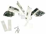 Door Hinges For Fridges - C00636783 488000636783 Hinge Set -uc 2pcs [Whirlpool Indesit]