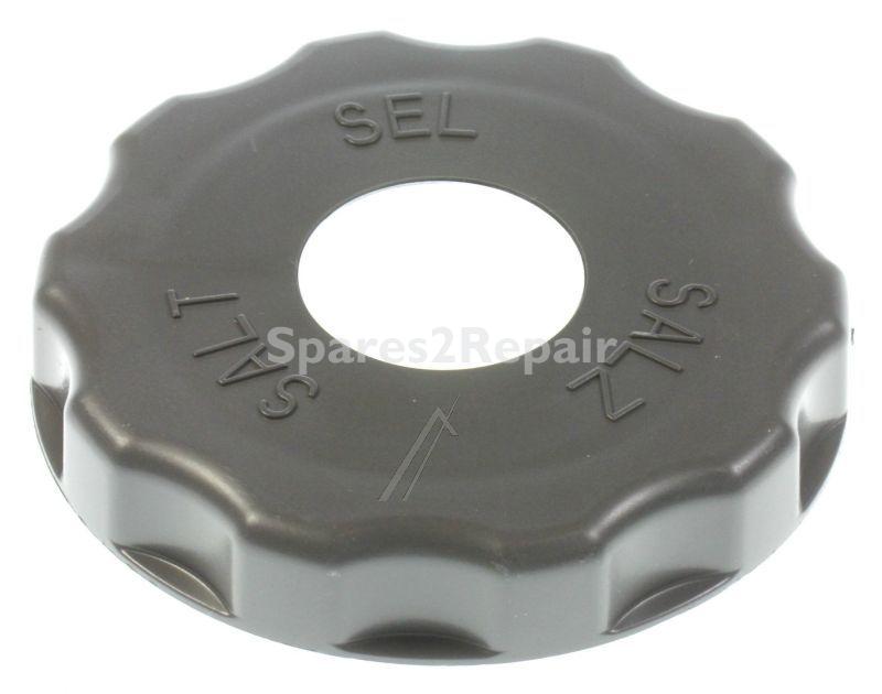 Plug For Salt Container - C00325629 481010609750 Cap - Water Softener Esi (grey Ikea) [Whirlpool Indesit]