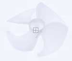 Fan Blades - 1021954 Fan Blade [Amica]