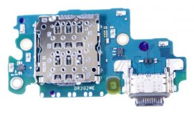 Samsung Charging Port Modul - Gh59-15556a Sub Pba With Usb-c Socket And Sim Reader Galaxy A53 5g