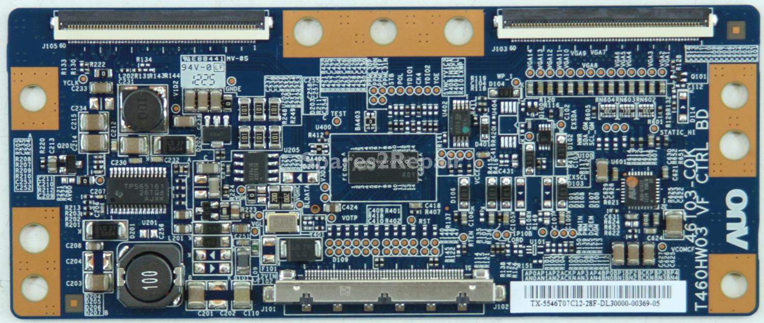 Baird TI4603BC - T-Con - 55.46T07.C12 - 46T03-C0K - T460HW03 VF CTRL BD