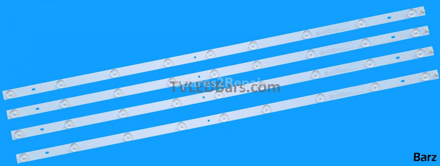 UMC LED Backlight Array Blaupunkt 40/148Z 40/148M 40/133l 40/133Z 40/133O HWV4053-03C JE400D3H CRH-P40CA35350409BU-REV1.0 B 4pcs