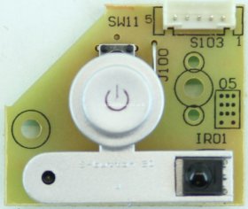 Bush LCDS20DVD006 - Power Button & IR - 05TA069C - 308-425R3