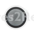 Washing Machine Window - 140110582461 Door Welded White Ø490mm W [Electrolux Aeg]