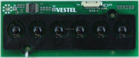 Finlux 55FME242S-T - Buttons - 23206605 - 17TK147-1 - 040512