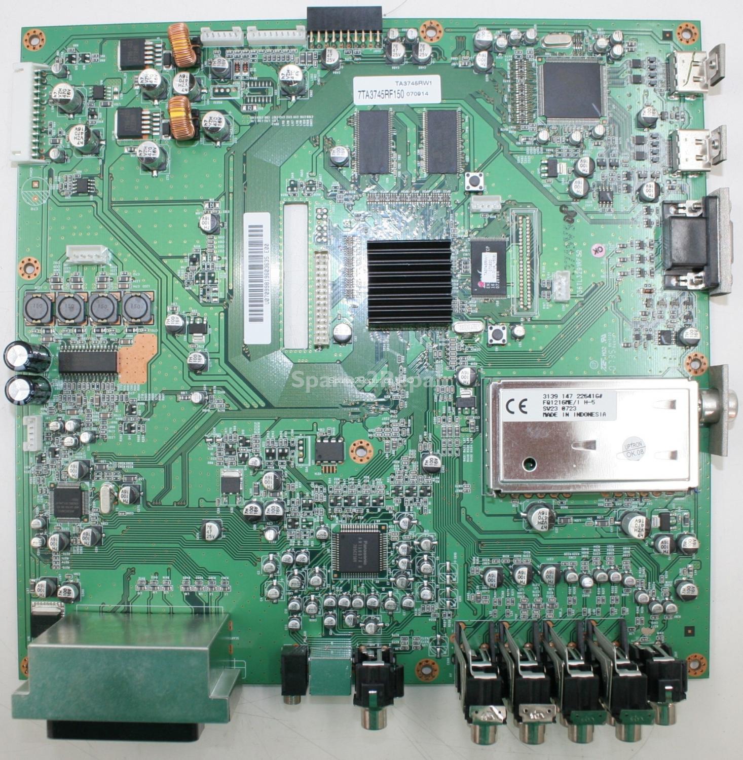 Hannspree GT03-37E1-000G - Main AV - TA3745RW1 - 7TA3745RF150 - 736TL3291RF52