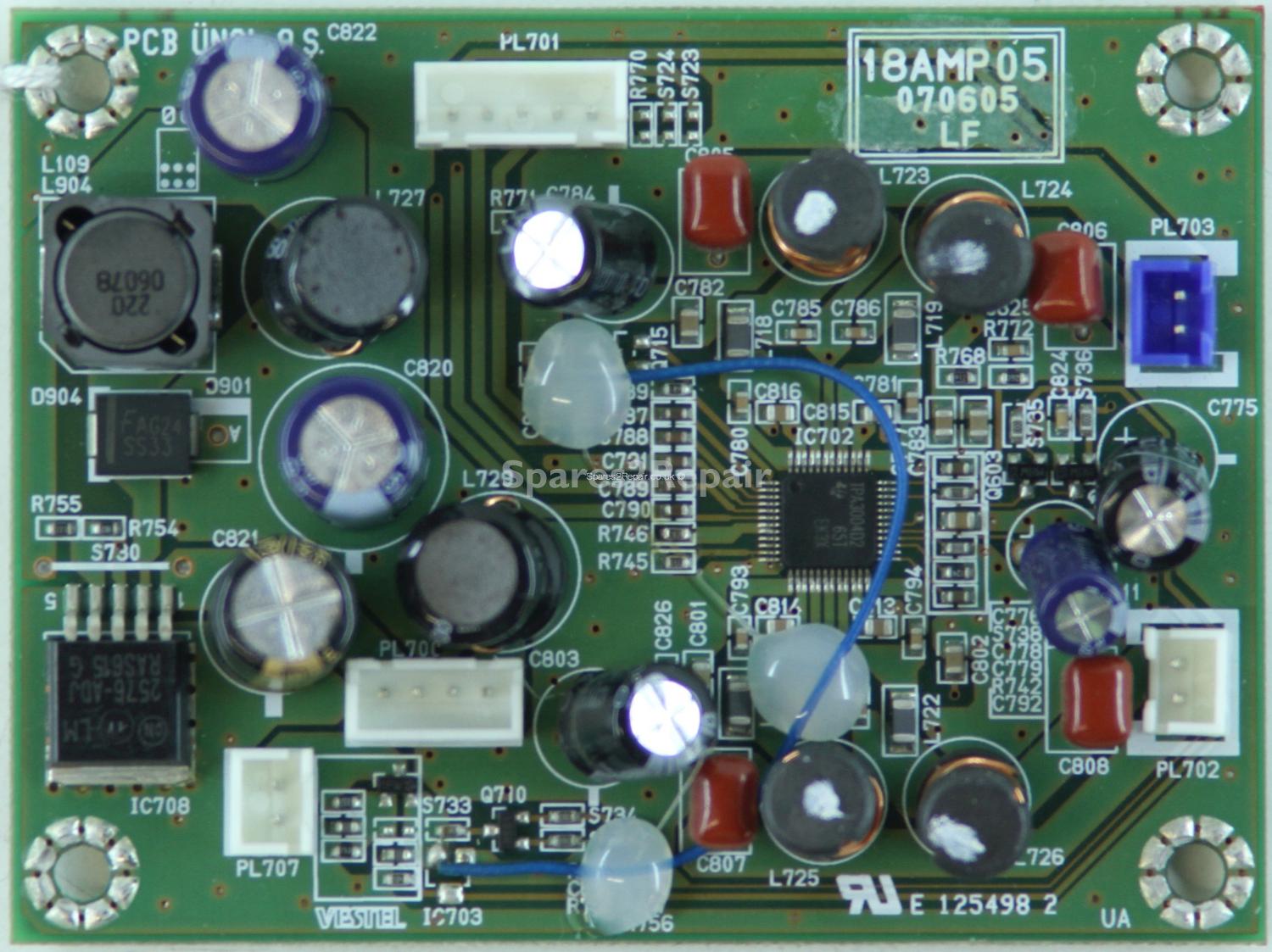 Hitachi 37LD8600 - AMP - 20281276 - 18AMP05 - 070605