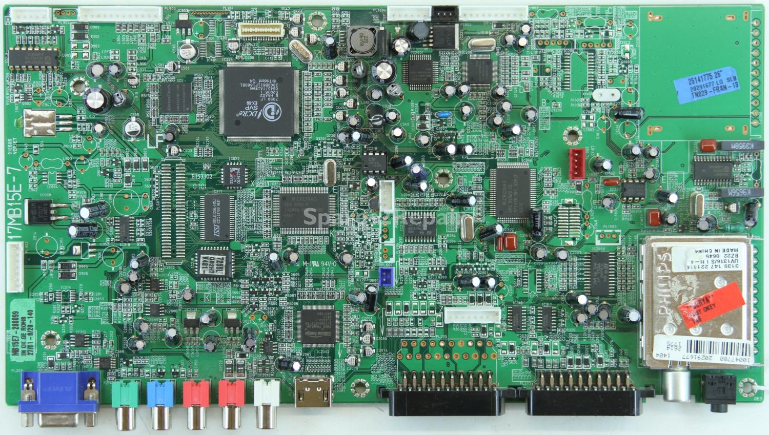 Hitachi 26LD6600C - Main AV - 17MB15E-7 - 010606 - VER:E7 - 20291677