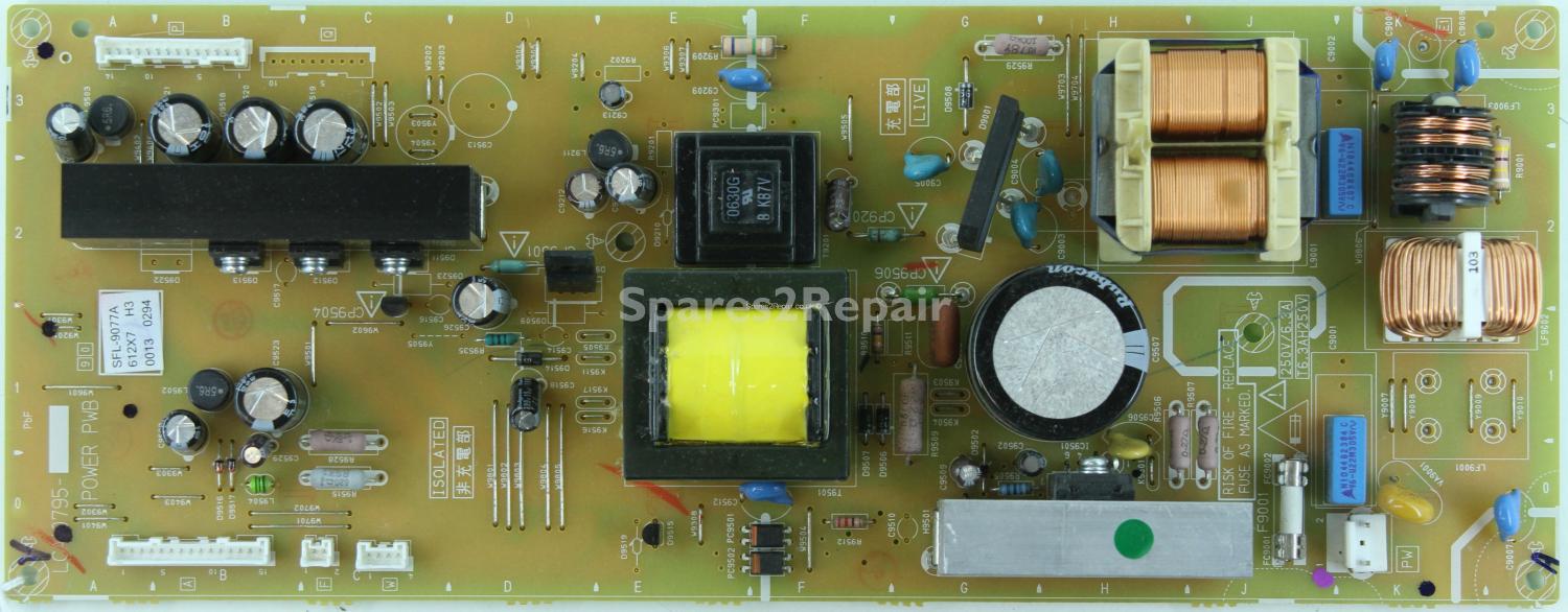 JVC LT-32DA8BJ - PSU - LCA0795- SFL-9077A - LCB10795 -001B