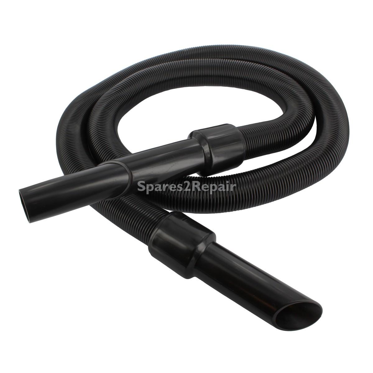 Universal Black Vacuum Cleaner Extension Hose (32mm Compatible, Stretches to 6m)