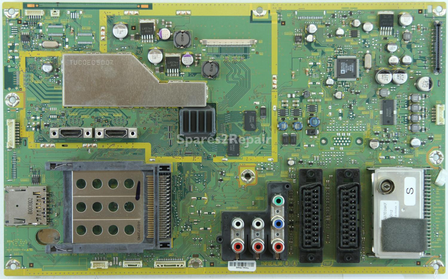 Panasonic TX-32LXD80 - Main AV - TNP8EAL96 - TXNAL10NAB