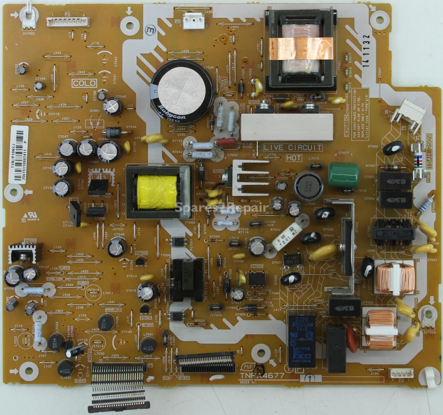 Panasonic TX-37LZD81 - PSU - TNPA4677 - TXN/P10NXJ