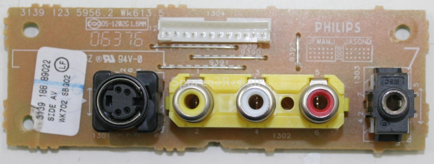 Philips 26PF5521D/10 - Side AV - 3139 123 5956.2 - 3139 188 89022