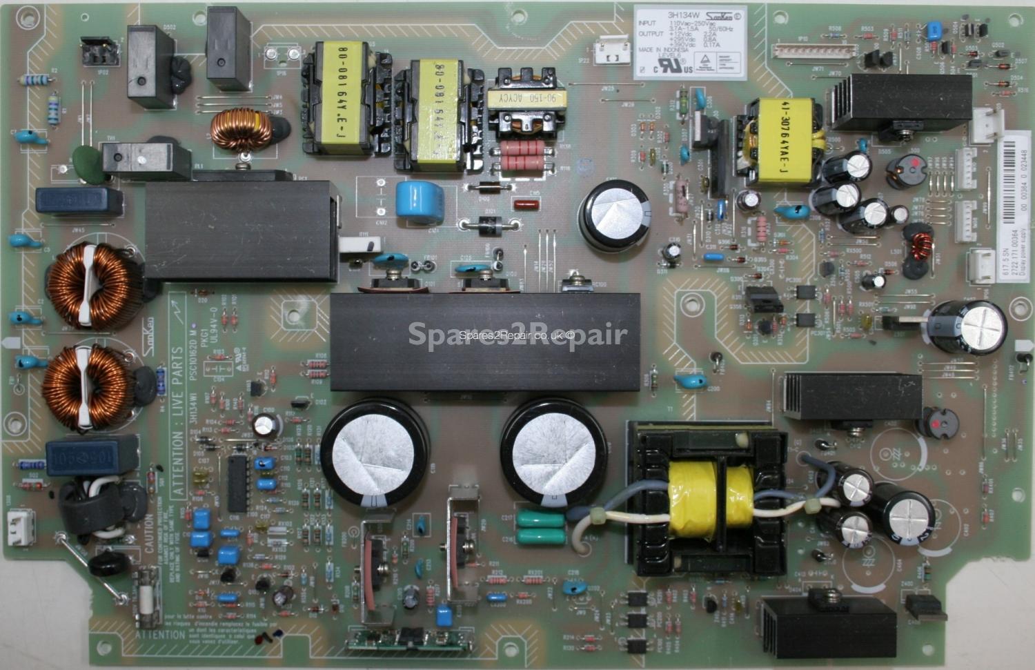 Philips 42PF9831D/10 - PSU - 3H134W - 2722 171 00478 - PSC10162D M PKG1 - 3H134WI
