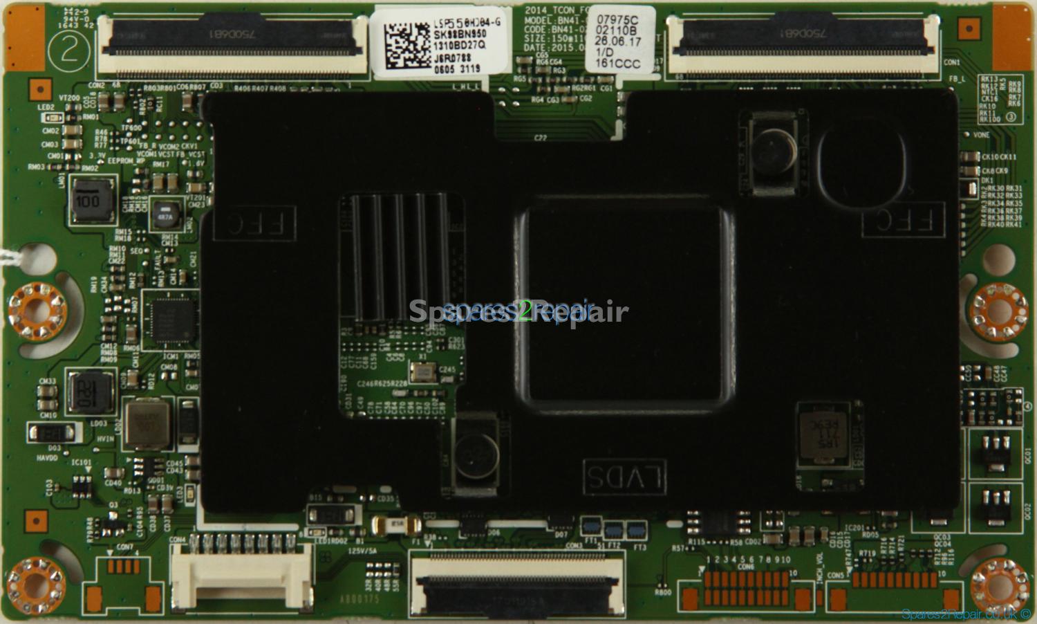 Samsung UE55J6240AK - T-Con - BN95-01310B - BN97-07975C - BN41-02110B - LSP550HJ04-G