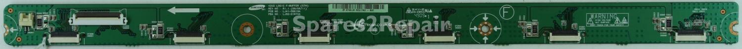 Samsung PS-42B451B2W - Buffer - LJ41-06619A R1.1 - LJ92-01674A A1 - 42U2 LOGIC F-BUFFER (STH)