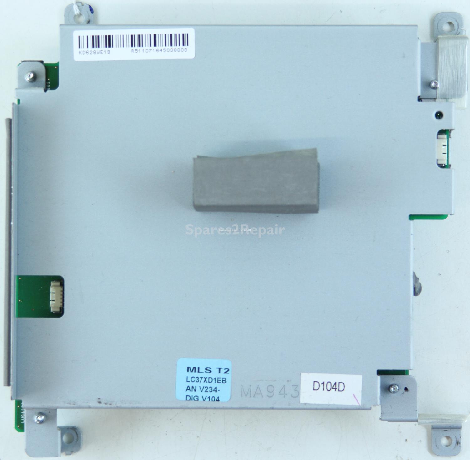 Sharp LC37XD1EB - Card Reader - KD628WE19