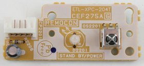 Sharp LC-32AD5E-BK - IR - CEF275A 6 - ETL-XPC-204T
