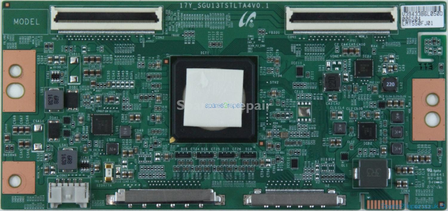 Sony KD-55XE9005 - T-Con - LJ94-39433B - LMY550FJ01 - 17Y_SGU13TSTLTA4V0.1