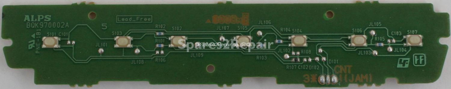Sony KDL-32W4000 - Buttons - BQK970002A