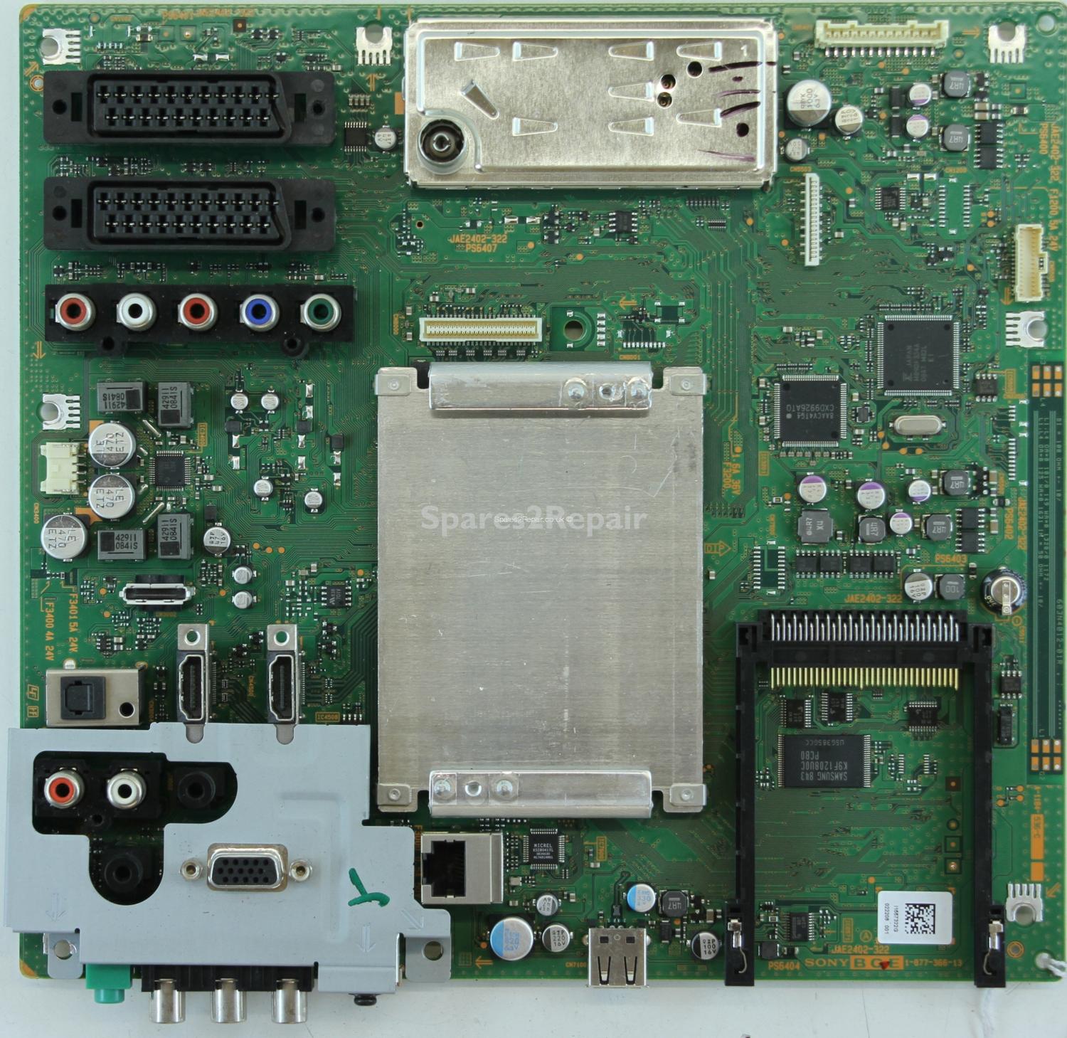 Sony KDL-40W4710 - Main AV - 1-877-366-13 - A-1184-536-C - I1557322G