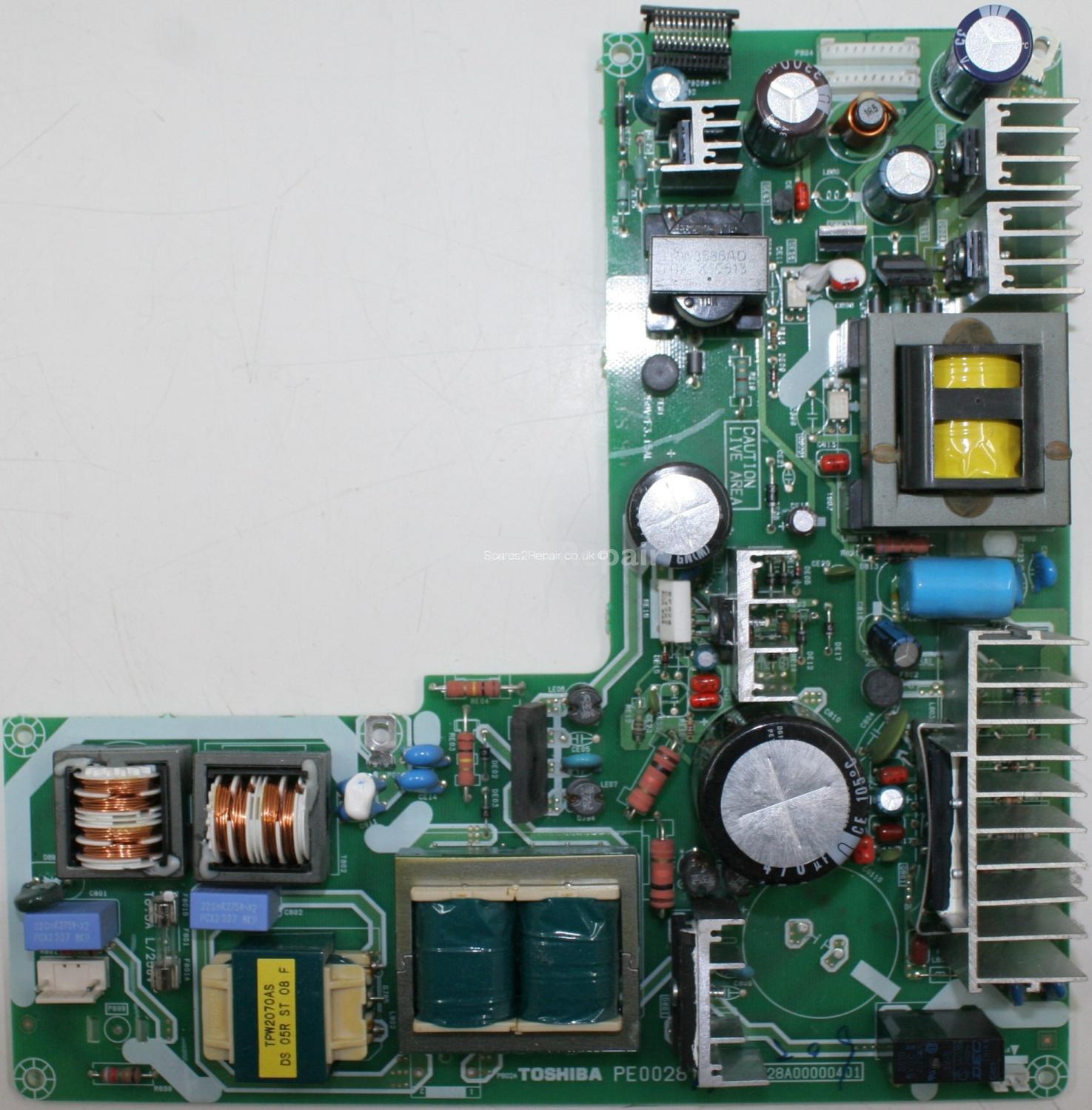 Toshiba 32WLT66 - PSU - PE0028 A-1 - V28A00000401 - V28A00004000